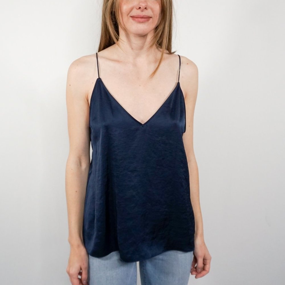 ARITZIA Wilfred Free BOSCONO Blue Camisole - Picture 6 of 6